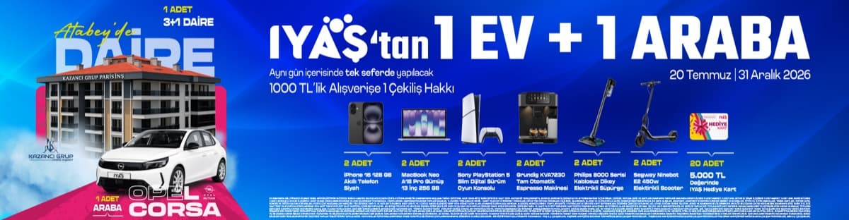 IYAŞ Park Hediye Çekilişi
